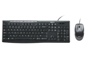 Logitech MK200 Media Corded Keyboard and Mouse Combo