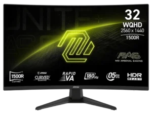 MSI MAG 321CQF E18 32 Inch 2560 x 1440 (WQHD) 180Hz Gaming Monitor