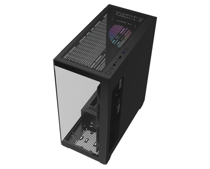 RAIDMAX Infinita I800 Black ARGB Mid-Tower Gaming Case - Image 3