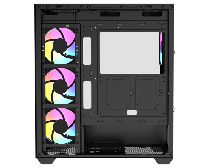 RAIDMAX Infinita I800 Black ARGB Mid-Tower Gaming Case - Image 2