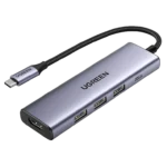 UGREEN 5 – in – 1 Type C HUB  – 15596