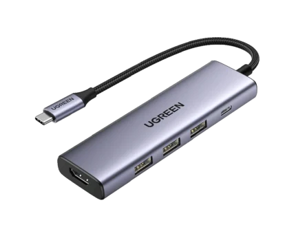 UGREEN 5 – in – 1 Type C HUB  – 15596