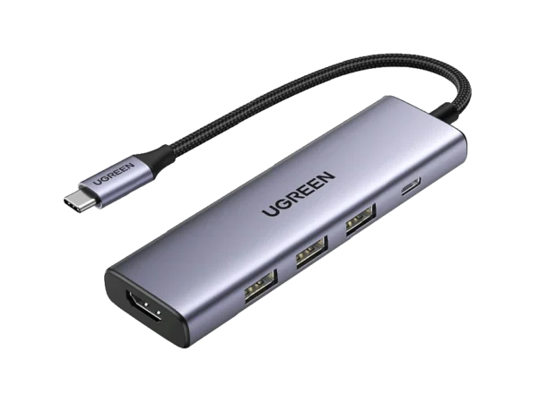UGREEN 5 – in – 1 Type C HUB  – 15596