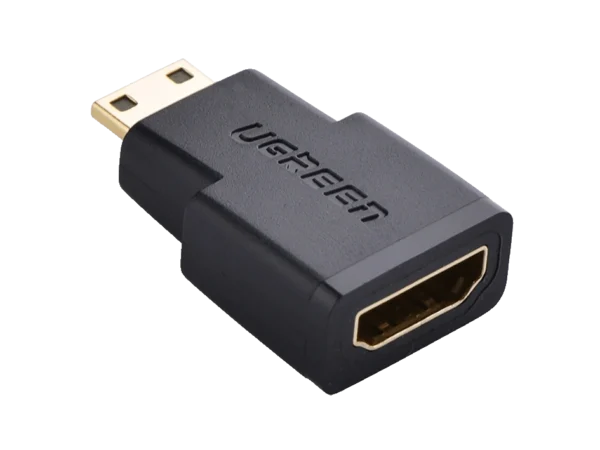 UGREEN Mini HDMI Male to HDMI Female Connector – 20101