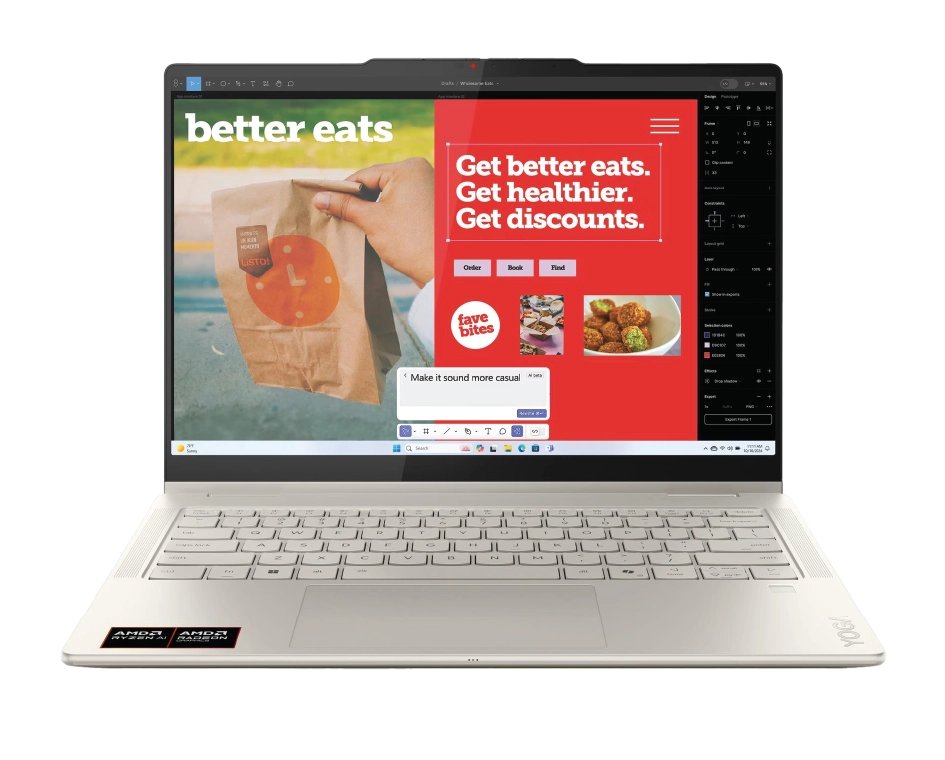 Artboard-1-3-1.webp Lenovo YOGA 7 2 IN 1 14AKP10 Laptop (AMD Ryzen™ AI 5 340 CPU/24GB DDR5 RAM/1TB NVMe SSD/14.0 WUXGA OLED Display/Windows 11 Home) - Image 1