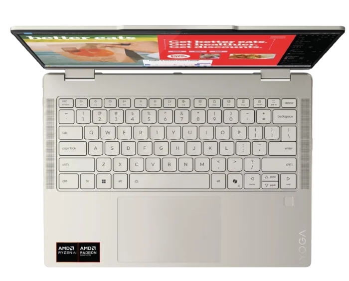 Lenovo YOGA 7 2 IN 1 14AKP10 Laptop (AMD Ryzen™ AI 5 340 CPU/24GB DDR5 RAM/1TB NVMe SSD/14.0 WUXGA OLED Display/Windows 11 Home) - Image 7