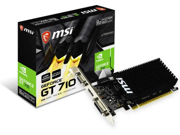 MSI NVIDIA GeForce® GT 710 DDR3 2GB Graphic Card