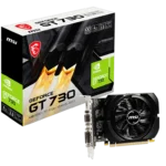 MSI Gaming GeForce® GT 730 4GB DDR3 Low Profile Graphics Card