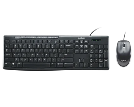 Logitech MK200 Media Corded Keyboard and Mouse Combo