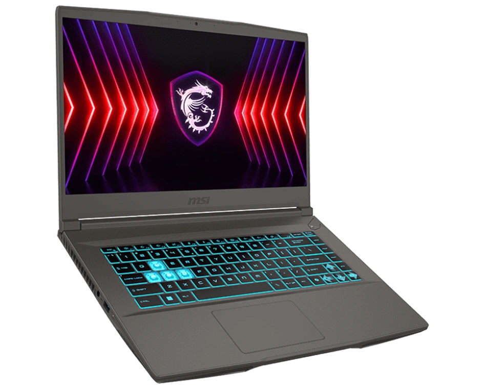 LAPMSI00123-1-1.webp MSI THIN A15 B7UC Laptop(AMD Ryzen™ 5 7535HS Processor/8GB DDR5 RAM/512GB NVMe SSD/RTX 3050 4GB GPU/15.6 FHD Display/DOS) - Image 1