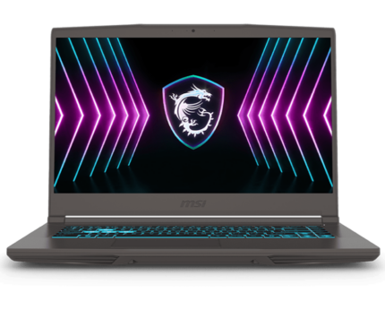 LAPTOP MSI THIN 15 B2RVE Laptop (Intel® Core™ 7 processor 240H/16GB DDR5 RAM/512GB SSD/RTX 4050 6GB/15.6″ FHD IPS 144Hz/DOS)
