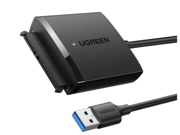 UGREEN USB 3.0 to SATA 6Gbps Converter DC 12V Without Adapter – CM257 – 60561