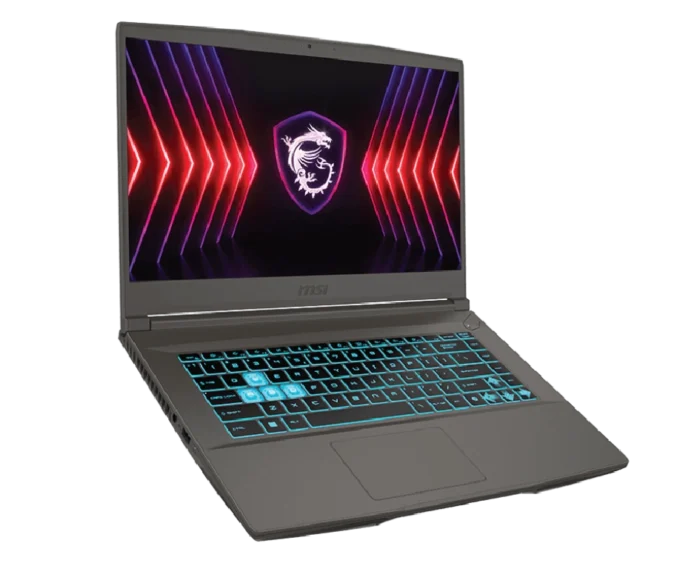 MSI THIN A15 B7UC Laptop (AMD Ryzen™ 5 7535HS CPU/8GB DDR5 RAM/512GB NVMe SSD/RTX 3050 4GB GPU/15.6 FHD Display) - Image 2