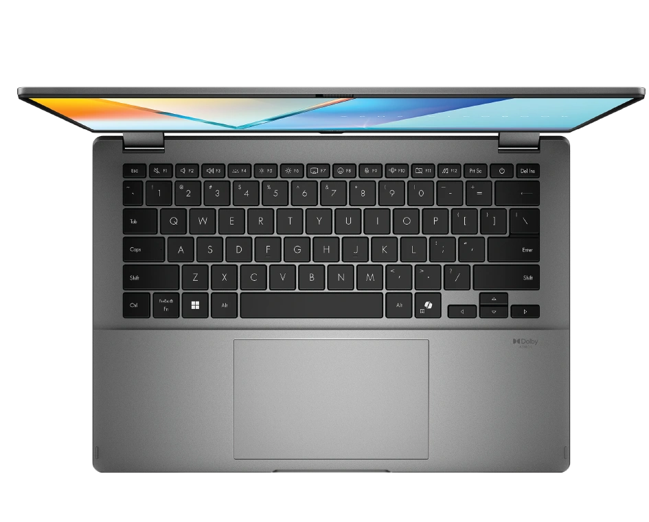 unityimg_5-2-1.webp ASUS Vivobook TP3407SA - QL062WS Laptop(Intel® Core™ Ultra 7-256V CPU/16GB DDR5 RAM /1TB NVMe/14.0" OLED WUXGA/Office Home & Student 2024/Windows 11 Home) - Image 1