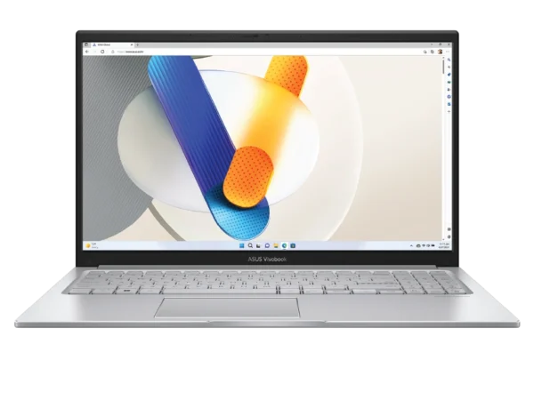 ASUS Vivobook X1504VA-NJ3850WS(Intel® Core™ 3-100U CPU/8GB DDR4 RAM/512GB NVMe SSD/15.6 FHD Display/Windows 11 Home)