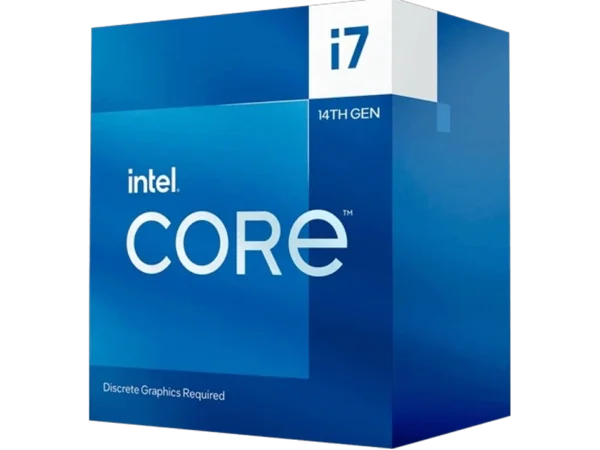 Intel® Core™ i7-14700F Processor (20 Cores / 28 Threads, Up to 5.4GHz Turbo Boost clock speed)