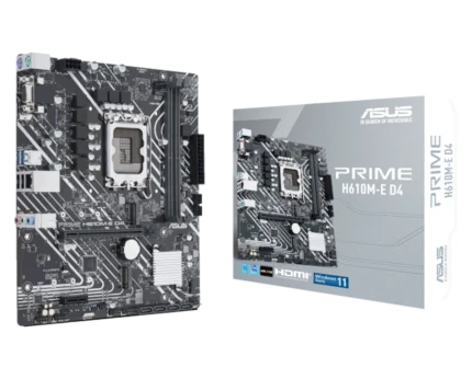 ASUS PRIME H610M-E D4 Motherboard