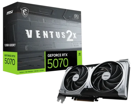 MSI GeForce RTX™ 5070 12GB VENTUS 2X OC Graphic Card