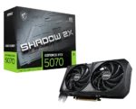 MSI GeForce RTX™ 5070 12GB SHADOW 2X OC Graphic Card