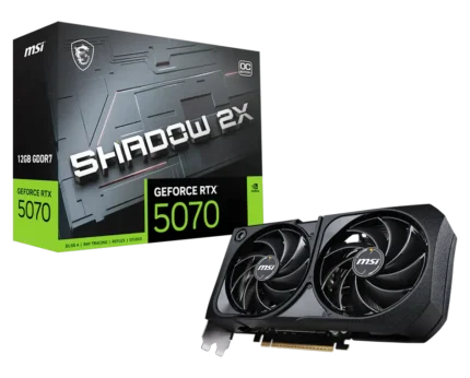 MSI GeForce RTX™ 5070 12GB SHADOW 2X OC Graphic Card