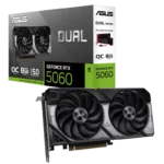 ASUS Dual GeForce RTX™ 5060 8GB GDDR7 OC Edition Graphics Card