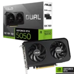 ASUS Dual GeForce RTX™ 5050 8GB GDDR6 OC Edition Graphics Card