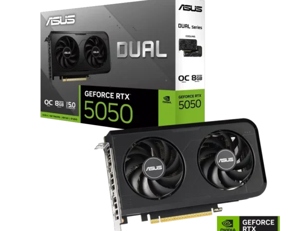ASUS Dual GeForce RTX™ 5050 8GB GDDR6 OC Edition Graphics Card