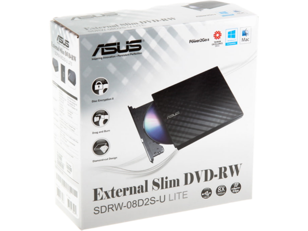 ASUS USB DVD Writer External Slim