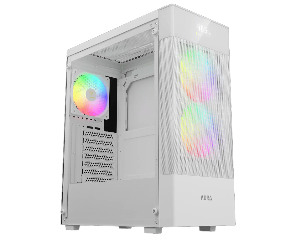 AMDIAS AURA GC5 ELITE White ARGB Case