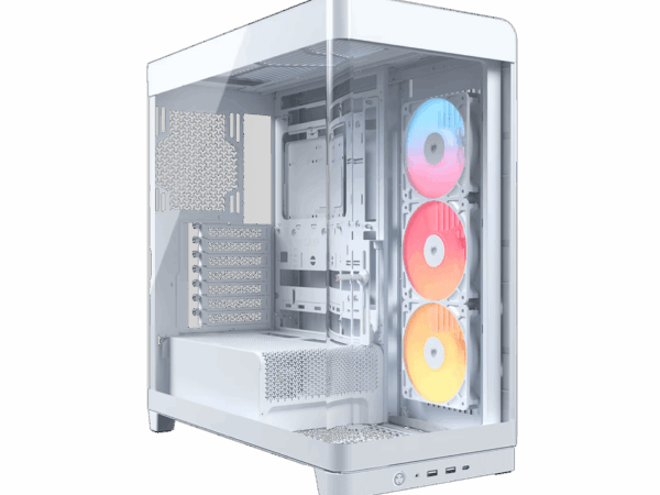 CORSAIR FRAME 4500X RS-R ARGB Panoramic Glass Mid-Tower PC Case-White
