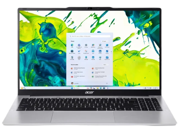Acer Aspire Lite AL15-54P(Intel® Core Ultra 5 Processor 115U/8GB DDR5 RAM/512GB SSD/15.6″FHD IPS Display/Windows 11 Home)