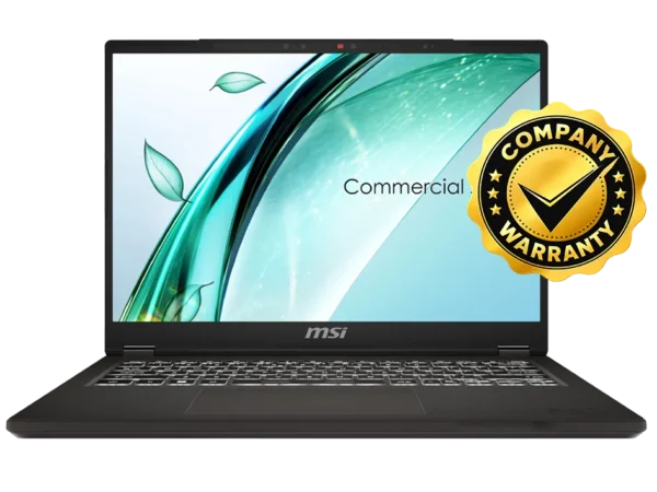 MSI COMMERCIAL 14 B1MG (Intel® Core™ 5 processor 120U/16GB RAM DDR4 /512GB SSD/14.0″ FHD IPS Display)