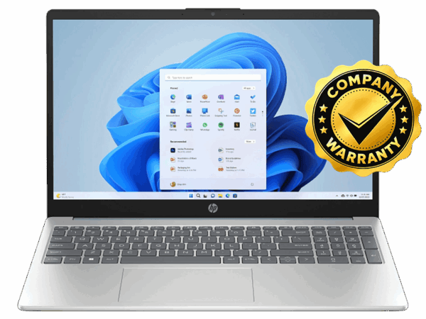HP 15-fd1315TU Laptop(Intel® Core™3 Processor 100U/8GB DDR4 RAM/512GB NVMe SSD/15.6″ FHD Display/Windows 11 Home)